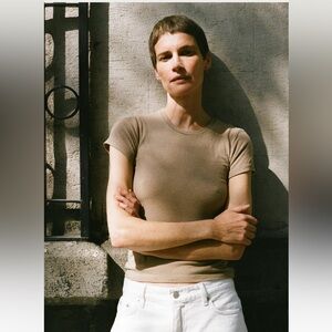 OZMA Classic Tee, Regen Silk Noil Jersey